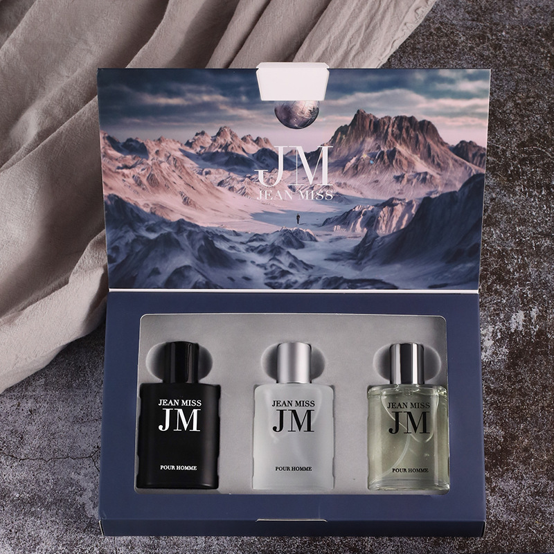 ชุดของขวัญน้ำหอมสำหรับผู้ชาย 3 - Perfume Alcohol Fragrance บทวิจารณ์และราคา